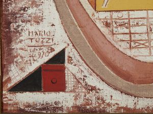 TOZZI MARIO (1895 - 1979) : Senza titolo.  - Asta Asta 388 | ARTE MODERNA E CONTEMPORANEA Tradizionale - Associazione Nazionale - Case d'Asta italiane