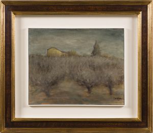 ROSAI OTTONE (1895 - 1957) : Paesaggio.  - Asta Asta 388 | ARTE MODERNA E CONTEMPORANEA Tradizionale - Associazione Nazionale - Case d'Asta italiane