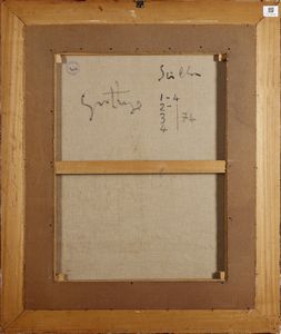 GUTTUSO RENATO (1912 - 1987) : Scilla.  - Asta Asta 388 | ARTE MODERNA E CONTEMPORANEA Tradizionale - Associazione Nazionale - Case d'Asta italiane