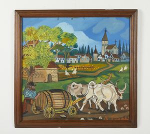 LIGABUE ANTONIO  (1899 - 1965) : Senza titolo.  - Asta Asta 388 | ARTE MODERNA E CONTEMPORANEA Tradizionale - Associazione Nazionale - Case d'Asta italiane