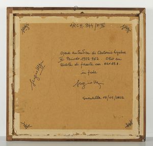 LIGABUE ANTONIO  (1899 - 1965) : Senza titolo.  - Asta Asta 388 | ARTE MODERNA E CONTEMPORANEA Tradizionale - Associazione Nazionale - Case d'Asta italiane