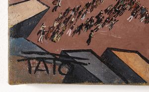 TATO (GUGLIELMO SANSONI) (1896 - 1974) : Coppa Schneider, Venezia.  - Asta Asta 388 | ARTE MODERNA E CONTEMPORANEA Tradizionale - Associazione Nazionale - Case d'Asta italiane