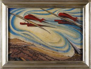 TATO (GUGLIELMO SANSONI) (1896 - 1974) : Coppa Schneider, Venezia.  - Asta Asta 388 | ARTE MODERNA E CONTEMPORANEA Tradizionale - Associazione Nazionale - Case d'Asta italiane