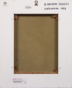 NIGRO MARIO (1917 - 1992) : Senza titolo.  - Asta Asta 388 | ARTE MODERNA E CONTEMPORANEA Tradizionale - Associazione Nazionale - Case d'Asta italiane