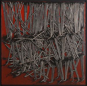 SCANAVINO EMILIO (1922 - 1986) - Tramatura.