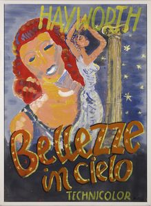 ROTELLA MIMMO (1918 - 2006) - Bellezze in cielo.