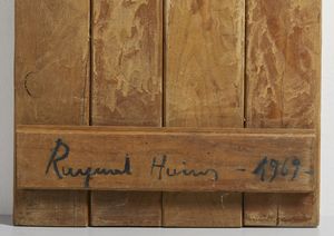 HAINS RAYMOND (1926 - 2005) : Senza titolo  - Asta Asta 388 | ARTE MODERNA E CONTEMPORANEA Tradizionale - Associazione Nazionale - Case d'Asta italiane