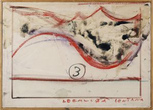 SCHIFANO MARIO (1934 - 1998) : Trittico.  - Asta Asta 388 | ARTE MODERNA E CONTEMPORANEA Tradizionale - Associazione Nazionale - Case d'Asta italiane