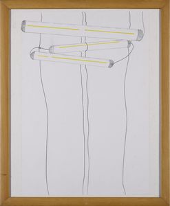 FLAVIN DAN (1933 - 1996) : Disastrous lights.  - Asta Asta 388 | ARTE MODERNA E CONTEMPORANEA Tradizionale - Associazione Nazionale - Case d'Asta italiane