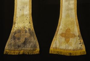 NITSCH HERMANN (1938 - 2022) : Stola. Aktion Relikt.  - Asta Asta 388 | ARTE MODERNA E CONTEMPORANEA Tradizionale - Associazione Nazionale - Case d'Asta italiane