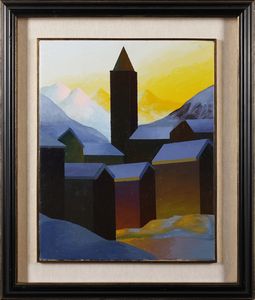 SALVO (SALVATORE MANGIONE) (1947 - 2015) : Senza titolo.  - Asta Asta 388 | ARTE MODERNA E CONTEMPORANEA Tradizionale - Associazione Nazionale - Case d'Asta italiane