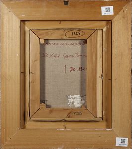 BURMAN SAKTI (n. 1935) : Femmine in giardino.  - Asta Asta 388 | ARTE MODERNA E CONTEMPORANEA Tradizionale - Associazione Nazionale - Case d'Asta italiane