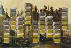 SCHUYFF PETER (n. 1958) - Schrijerstoren.