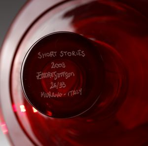 SOTTSASS ETTORE (1917 - 2007) : Dalla serie Short Stories. Pettirosso.  - Asta Asta 388 | ARTE MODERNA E CONTEMPORANEA Tradizionale - Associazione Nazionale - Case d'Asta italiane