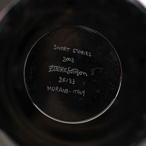 SOTTSASS ETTORE (1917 - 2007) : Dalla serie Short Stories. Marabu.  - Asta Asta 388 | ARTE MODERNA E CONTEMPORANEA Tradizionale - Associazione Nazionale - Case d'Asta italiane