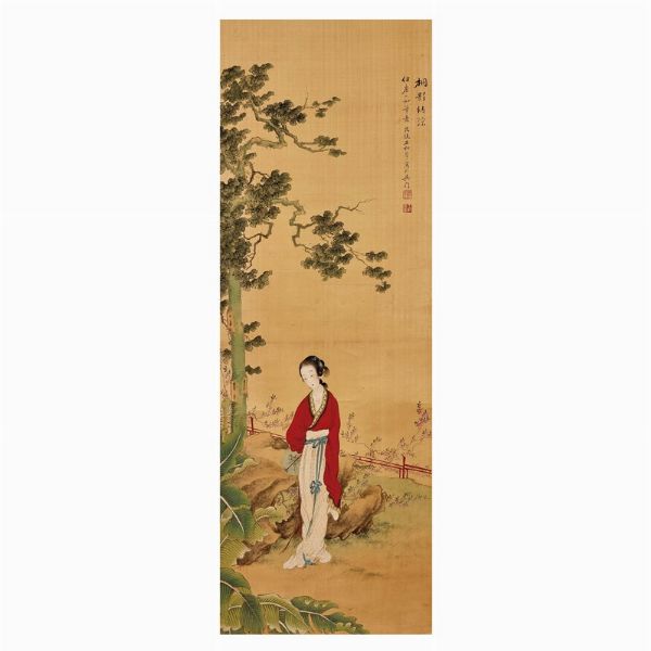 DUE DIPINTI, CINA, SEC. XX  - Asta Arte Orientale | 东方艺术 - Associazione Nazionale - Case d'Asta italiane