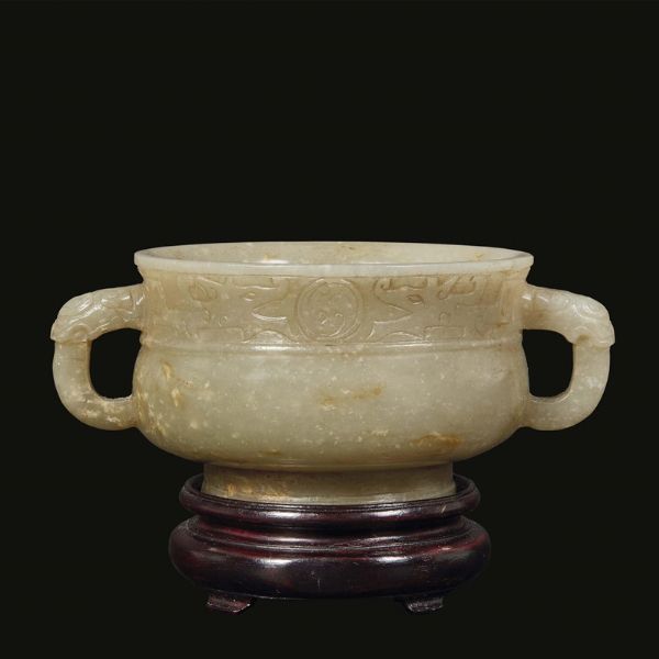 TAZZINA, CINA, DINASTIA QING, SEC. XVIII  - Asta Arte Orientale | 东方艺术 - Associazione Nazionale - Case d'Asta italiane