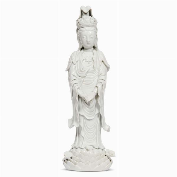 FIGURA, CINA, DINASTIA QING, SEC. XVIII  - Asta Arte Orientale | 东方艺术 - Associazione Nazionale - Case d'Asta italiane