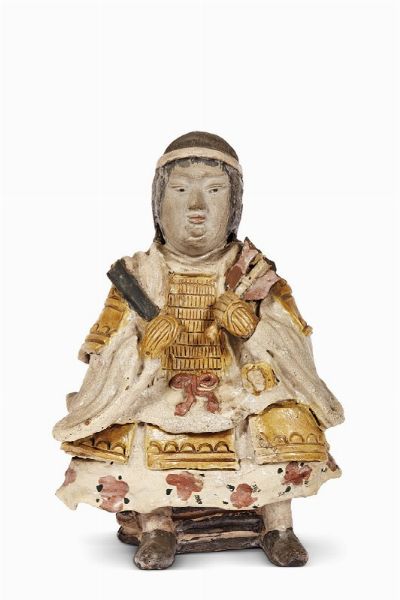 FIGURA, GIAPPONE, SEC. XIX  - Asta Arte Orientale | 东方艺术 - Associazione Nazionale - Case d'Asta italiane