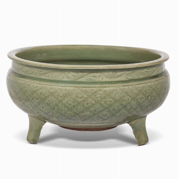 INCENSIERE, CINA, DINASTIA MING, SEC. XVI  - Asta Arte Orientale | 东方艺术 - Associazione Nazionale - Case d'Asta italiane