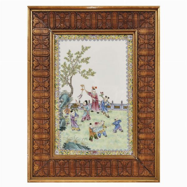 COPPIA DI PLACCHE, CINA, PERIODO DELLA REPUBBLICA (1912-1949)  - Asta Arte Orientale | 东方艺术 - Associazione Nazionale - Case d'Asta italiane