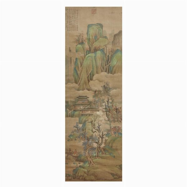 DISEGNO, CINA TARDA DINASTIA QING SEC. XIX-XX  - Asta Arte Orientale | 东方艺术 - Associazione Nazionale - Case d'Asta italiane