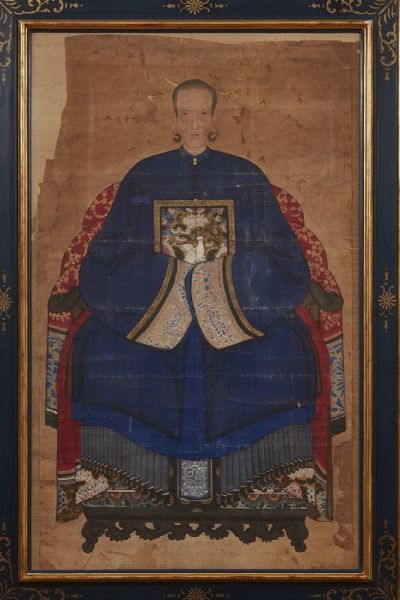 COPPIA DI DIPINTI, CINA DINASTIA QING, SEC. XIX  - Asta Arte Orientale | 东方艺术 - Associazione Nazionale - Case d'Asta italiane