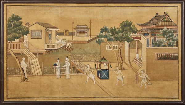 DIPINTO, CINA DINASTIA QING SEC. XVIII-XIX  - Asta Arte Orientale | 东方艺术 - Associazione Nazionale - Case d'Asta italiane