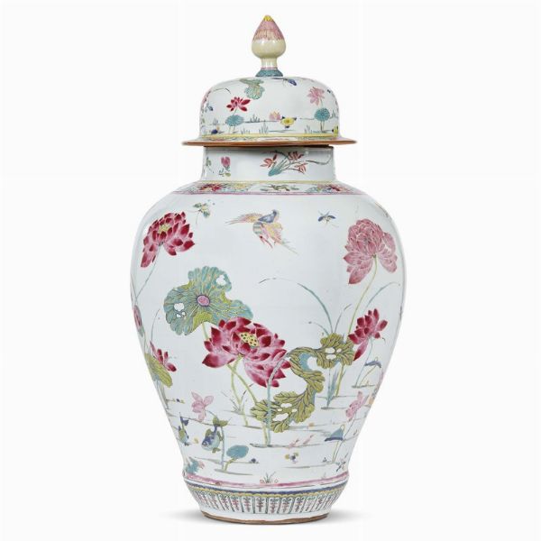 VASO, CINA, DINASTIA QING, SEC. XVIII  - Asta Arte Orientale | 东方艺术 - Associazione Nazionale - Case d'Asta italiane