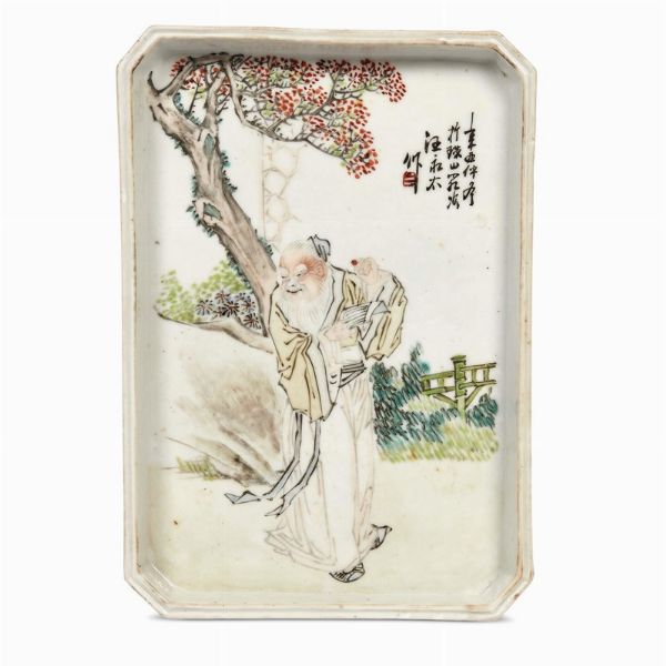 VASSOIO, CINA, PERIODO DELLA REPUBBLICA (1912-1949)  - Asta Arte Orientale | 东方艺术 - Associazione Nazionale - Case d'Asta italiane