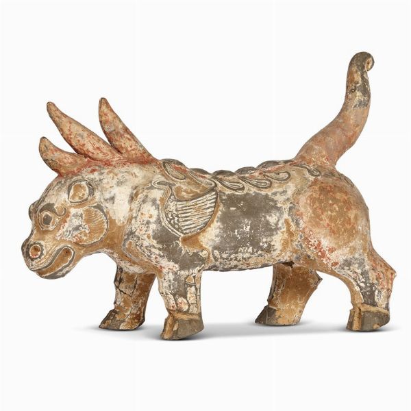 SCULTURA, CINA, DINASTIA TANG, SEC. VII  - Asta Arte Orientale | 东方艺术 - Associazione Nazionale - Case d'Asta italiane