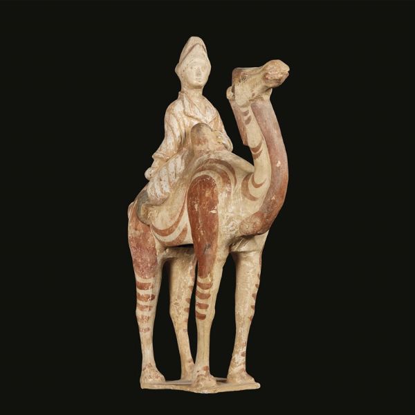 SCULTURA, CINA, DINASTIA TANG, SEC. VIII  - Asta Arte Orientale | 东方艺术 - Associazione Nazionale - Case d'Asta italiane