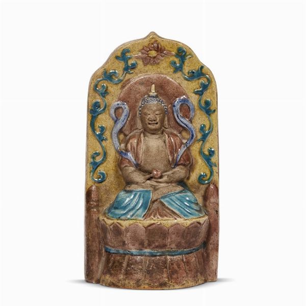 SCULTURA, CINA, DINASTIA MING, SEC. XVII  - Asta Arte Orientale | 东方艺术 - Associazione Nazionale - Case d'Asta italiane