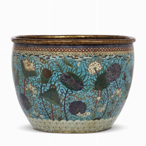 GRANDE GIARDINIERA, CINA, DINASTIA QING, SEC. XIX  - Asta Arte Orientale | 东方艺术 - Associazione Nazionale - Case d'Asta italiane