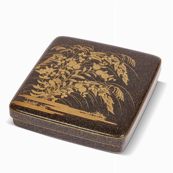 SCATOLA, GIAPPONE, PERIODO EDO, SEC. XVIII  - Asta Arte Orientale | 东方艺术 - Associazione Nazionale - Case d'Asta italiane