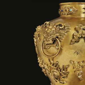 VASO, CINA, DINASTIA QING, SEC. XIX-XX  - Asta Arte Orientale | 东方艺术 - Associazione Nazionale - Case d'Asta italiane