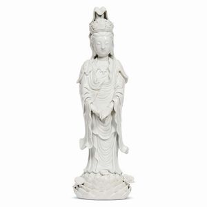 FIGURA, CINA, DINASTIA QING, SEC. XVIII  - Asta Arte Orientale | 东方艺术 - Associazione Nazionale - Case d'Asta italiane