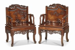 SALOTTO, CINA, DINASTIA QING, SEC. XIX-XX  - Asta Arte Orientale | 东方艺术 - Associazione Nazionale - Case d'Asta italiane