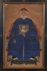 COPPIA DI DIPINTI, CINA DINASTIA QING, SEC. XIX  - Asta Arte Orientale | 东方艺术 - Associazione Nazionale - Case d'Asta italiane