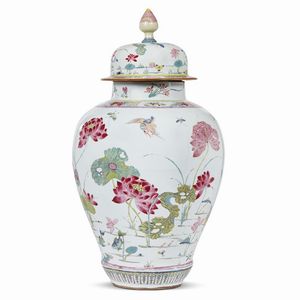 VASO, CINA, DINASTIA QING, SEC. XVIII  - Asta Arte Orientale | 东方艺术 - Associazione Nazionale - Case d'Asta italiane