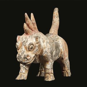 SCULTURA, CINA, DINASTIA TANG, SEC. VII  - Asta Arte Orientale | 东方艺术 - Associazione Nazionale - Case d'Asta italiane