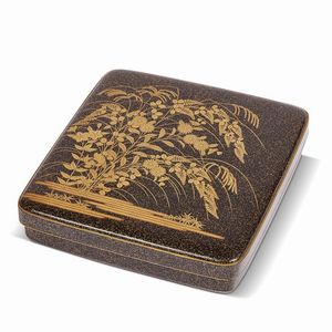 SCATOLA, GIAPPONE, PERIODO EDO, SEC. XVIII  - Asta Arte Orientale | 东方艺术 - Associazione Nazionale - Case d'Asta italiane