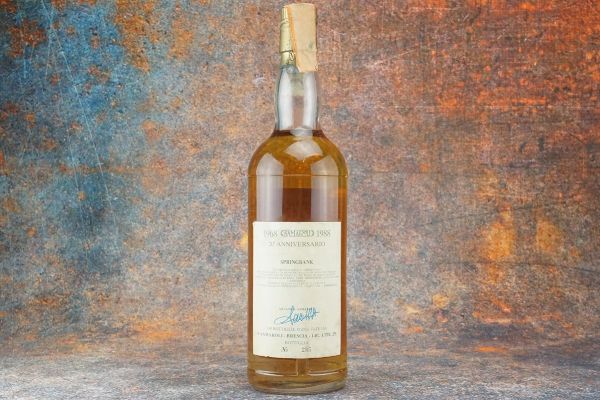 Springbank 1980  - Asta Christmas Spirits - Whisky, Rum e Distillati da Collezione - Associazione Nazionale - Case d'Asta italiane