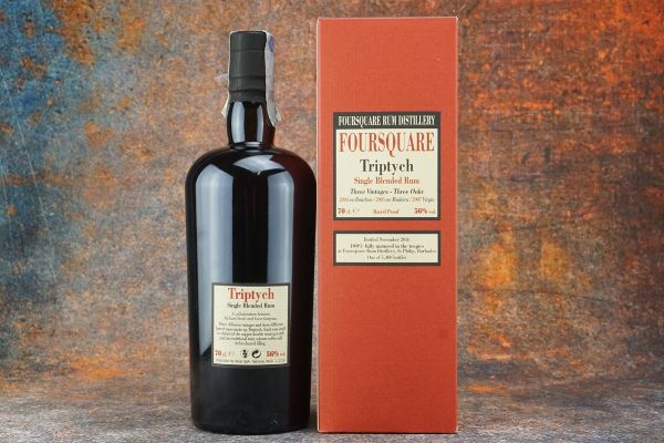 Foursquare Triptych  - Asta Christmas Spirits - Whisky, Rum e Distillati da Collezione - Associazione Nazionale - Case d'Asta italiane