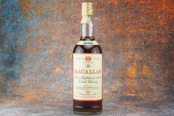 Macallan 1938  - Asta Christmas Spirits - Whisky, Rum e Distillati da Collezione - Associazione Nazionale - Case d'Asta italiane