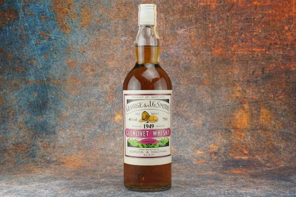 Glenlivet 1949  - Asta Christmas Spirits - Whisky, Rum e Distillati da Collezione - Associazione Nazionale - Case d'Asta italiane