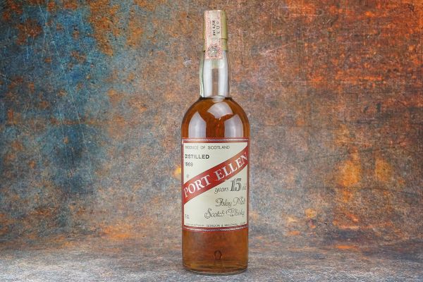 Port Ellen 1969  - Asta Christmas Spirits - Whisky, Rum e Distillati da Collezione - Associazione Nazionale - Case d'Asta italiane