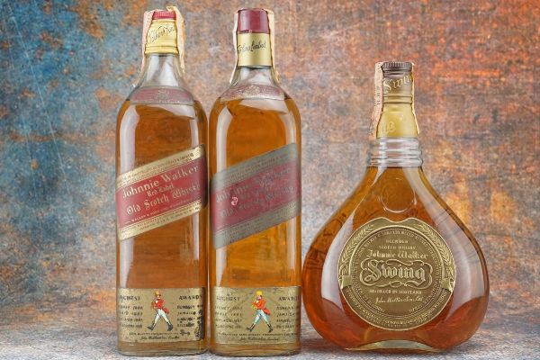 Selezione Johnnie Walker  - Asta Christmas Spirits - Whisky, Rum e Distillati da Collezione - Associazione Nazionale - Case d'Asta italiane