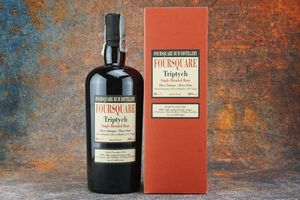 Foursquare Triptych  - Asta Christmas Spirits - Whisky, Rum e Distillati da Collezione - Associazione Nazionale - Case d'Asta italiane