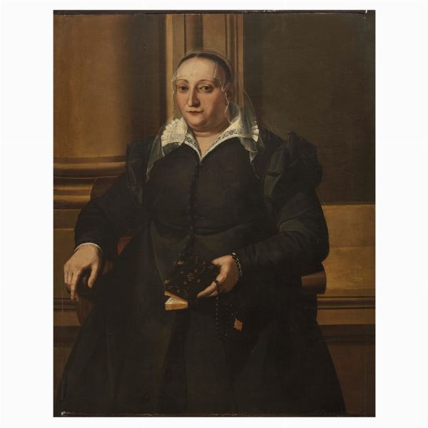 Scuola fiorentina, sec. XVI  - Asta Dipinti antichi - Associazione Nazionale - Case d'Asta italiane